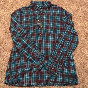 Men’s Long Sleeve Chaps Flannel - NWT